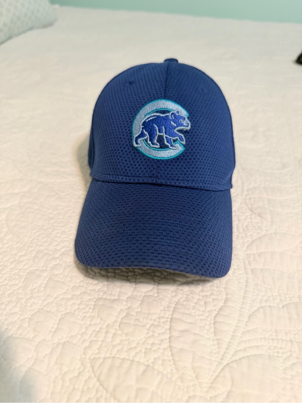 Kids Chicago cubs fitted hat stretch baseball MLB cap logo youth boys